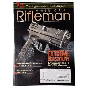 American Rifleman NRA Magazine February 2011 Vol 159 u No 2 National Rifle Assoc